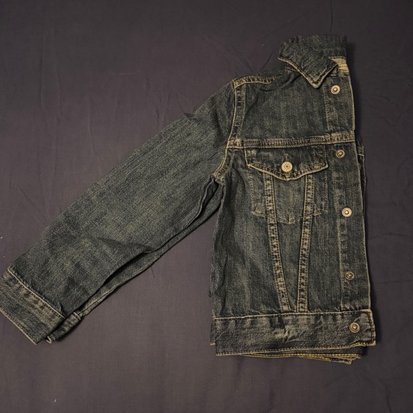 Polo Ralph Lauren little boys American Flag Patch Denim Trucker Jacket - Picture 3 of 8